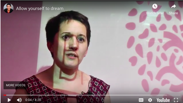 (client story + VIDEO) Are you allowing yourself to dream?